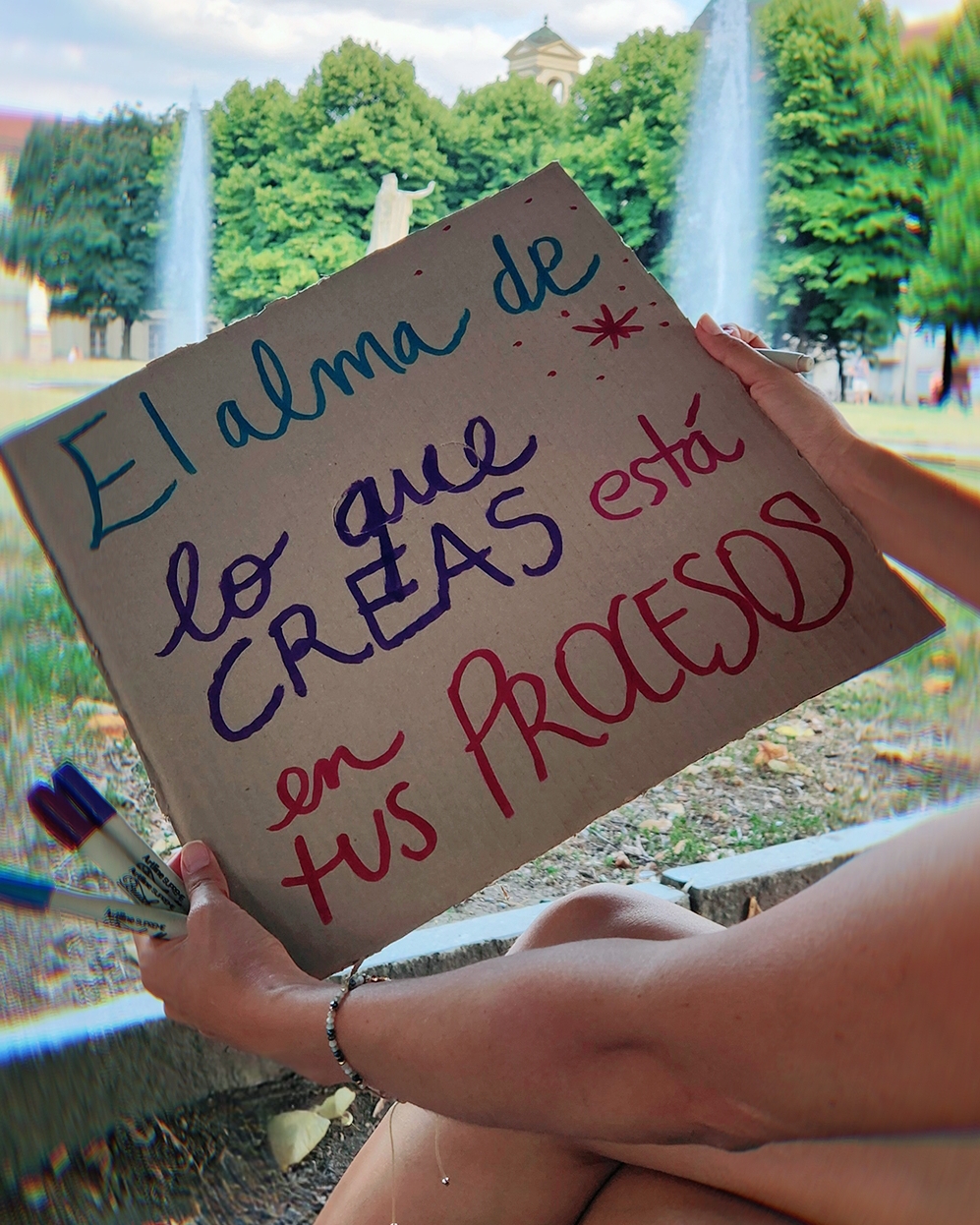 el alma de lo que creas esta en tus procesos liz garcia vela