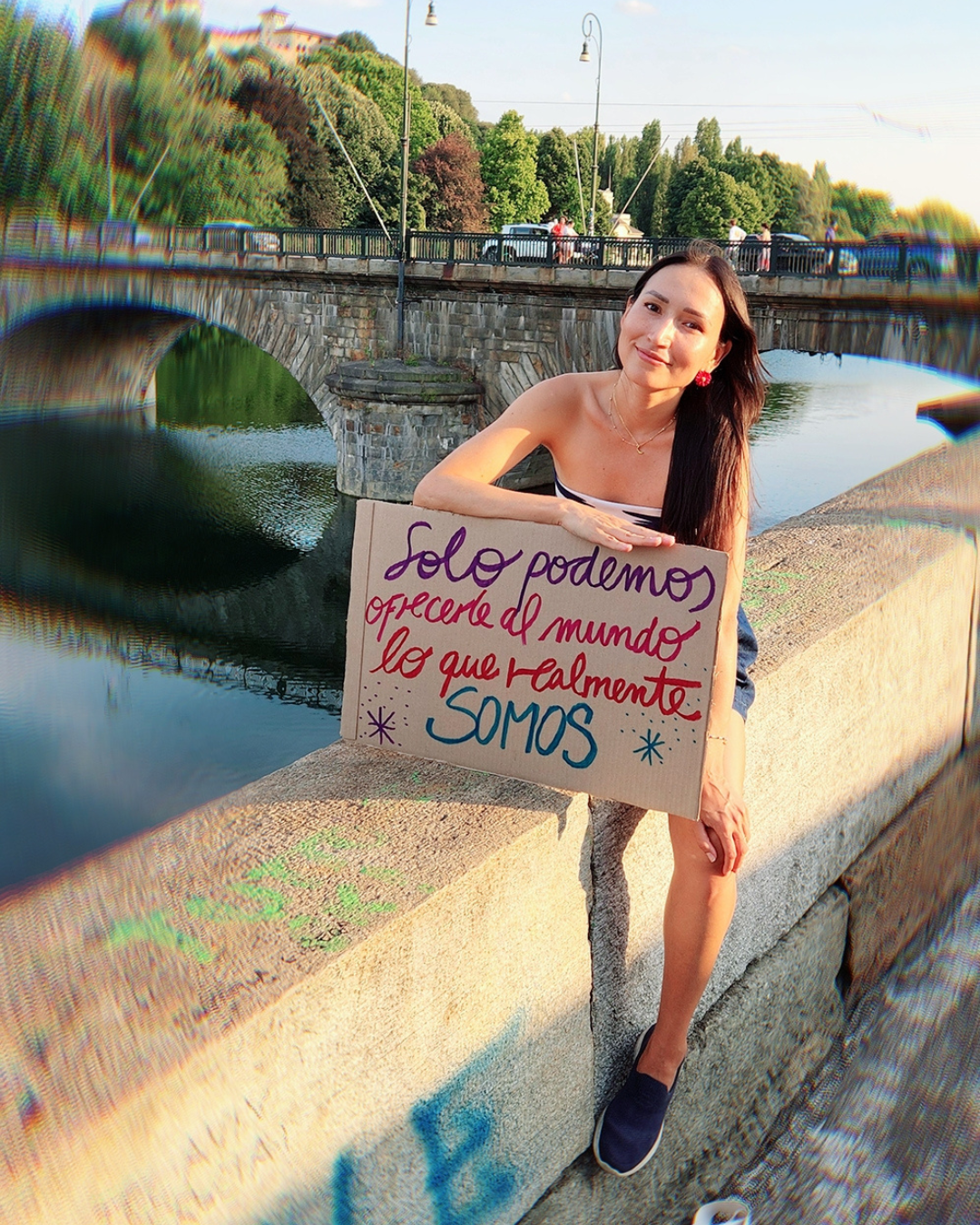 solo podemos ofrecerle al mundo lo que realmente somos